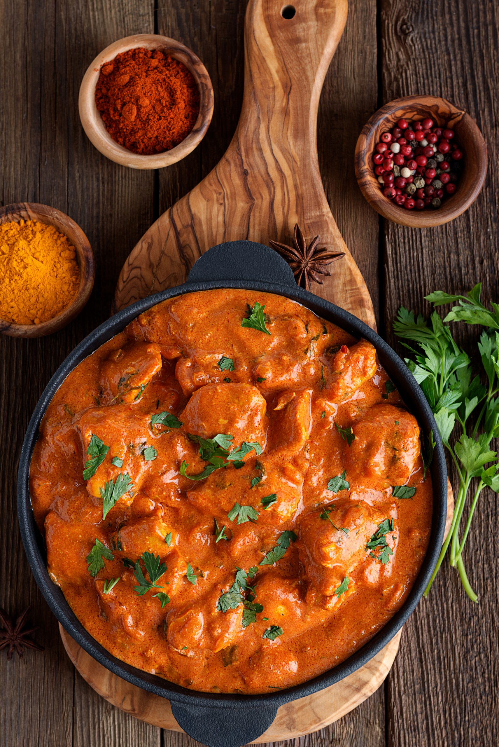 Chicken Tikka Masala - Authentic Indian curry at Gorkha Restaurant, Zambujeira do Mar